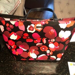 Kate spade floral tote